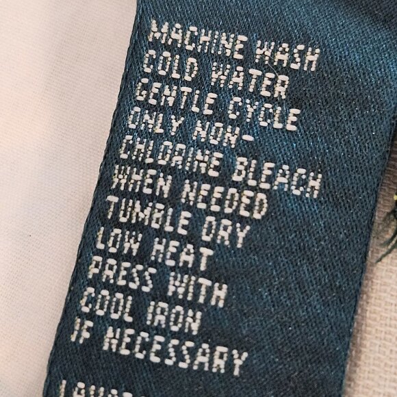 Bali Lauren Ralph Lauren Size 14 Beige Cotton Pant Trouser Adjustable Waist - Picture 8 of 12